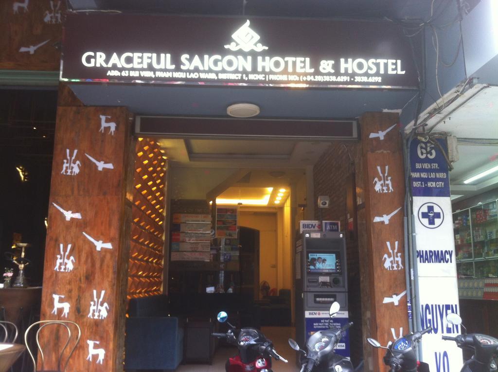 Graceful Hostel Thành Pho Ho Chí Minh Esterno foto
